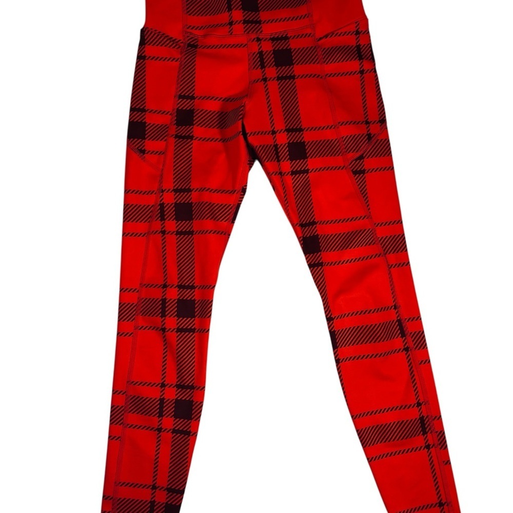 Brooks Plaid Run Merry Moment Tight Woman Size S Athletic Running Gorpcore
